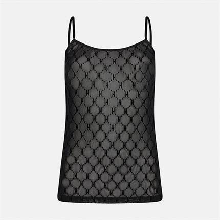 HYPE THE DETAiL mesh singlet - Black 